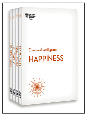 cover image of Harvard Business Review Emotional Intelligence Collection (4 Books) (HBR Emotional Intelligence Series)